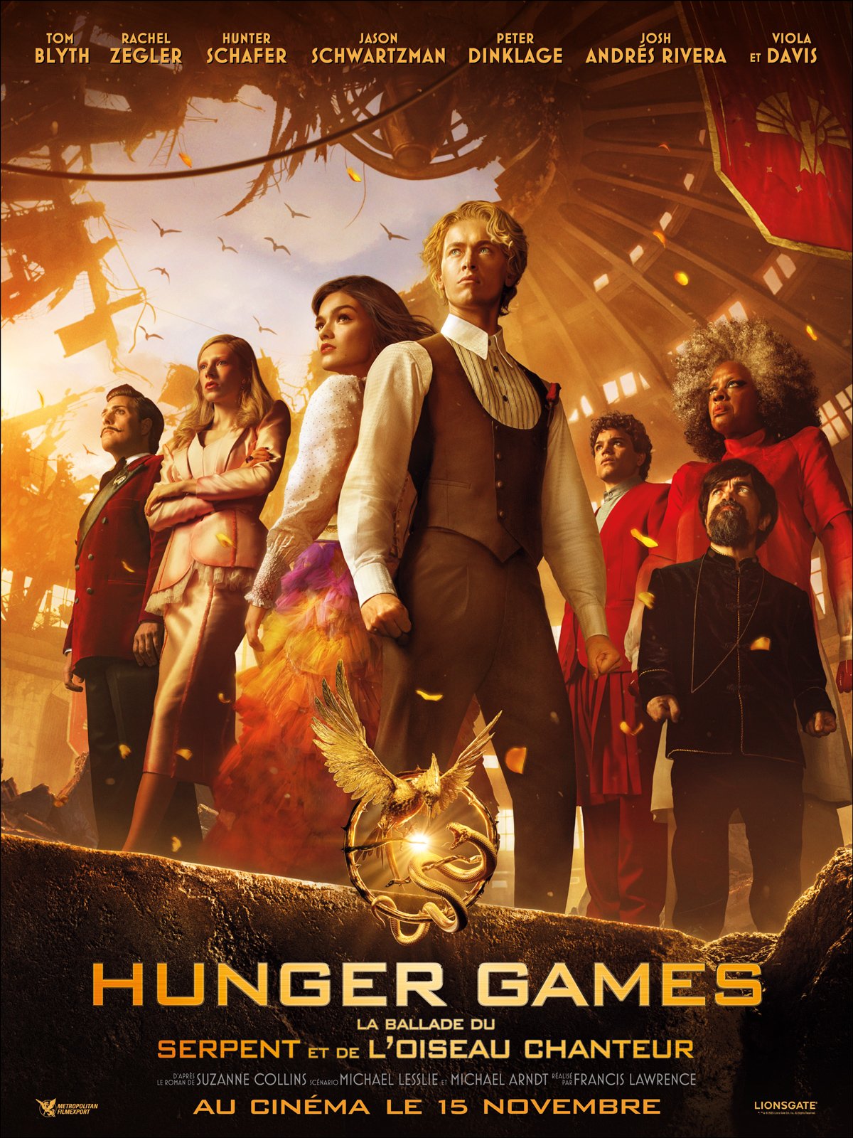 Poster du film HUNGER GAMES